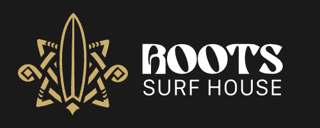 ROOTS Surf House logo